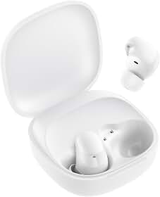 Xiaomi Redmi Buds 6 Play | Driver din�mico de 10 mm | Redu��o de ru�do AI | Bateria at� 36 horas | Bluetooth 5.4 | Controle por toque - Branco