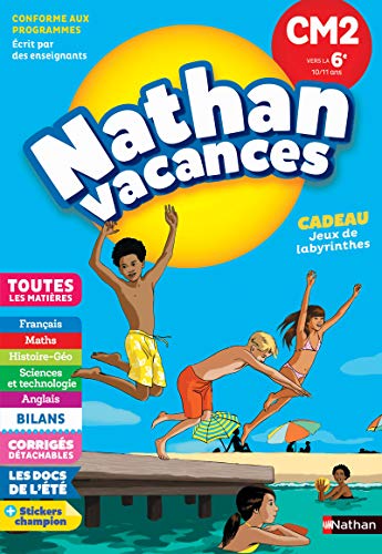 Télécharger Cahier de Vacances 2020 du CM2 vers la 6ème - Nathan Vacances - 10/11 ANS Gratuit