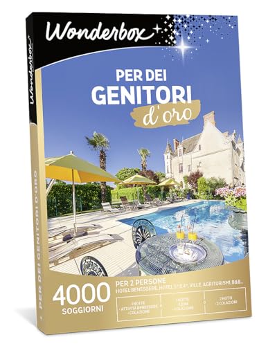 WONDERBOX - Cofanetto Regalo - Per dei genitori d'oro - 1 notte...