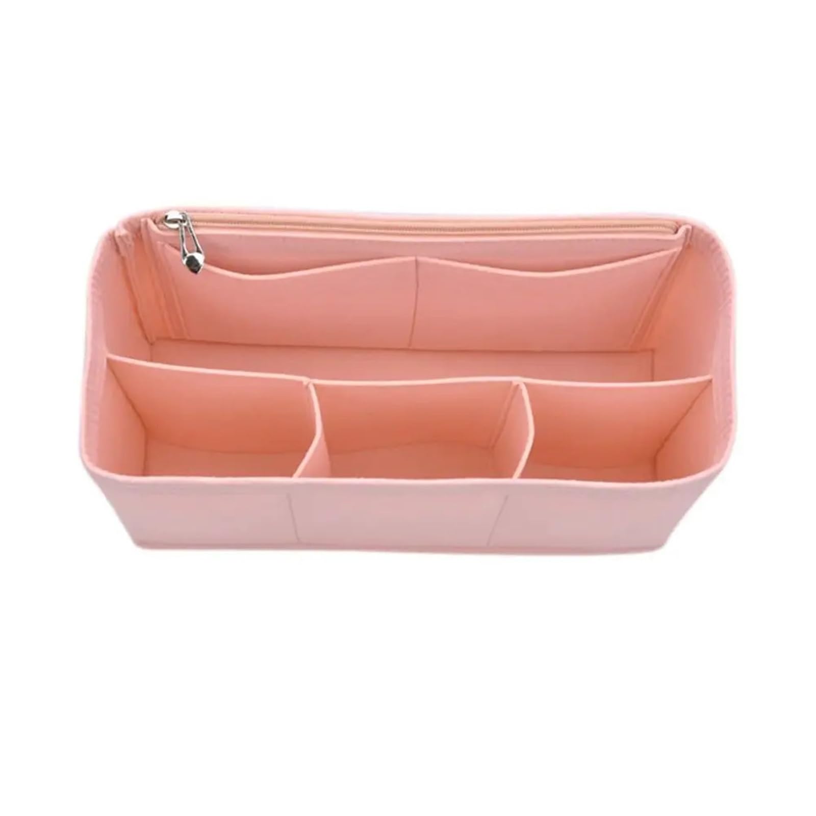 NJIEzhao Felt Handbag Insert Felt Insert Liner Purse Organiser Pouch Handbag Tote Bag Internal(Pink-Style-3)