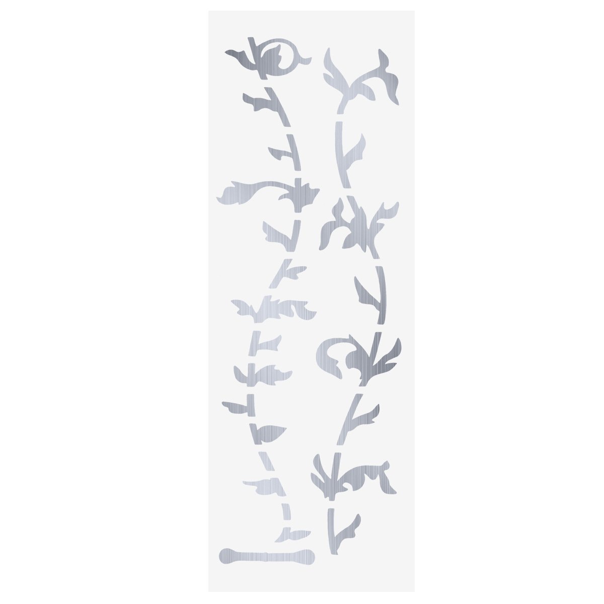 ULTNICE Guitar Bass Fingerboard Sticker Inlay Decals (Silver)