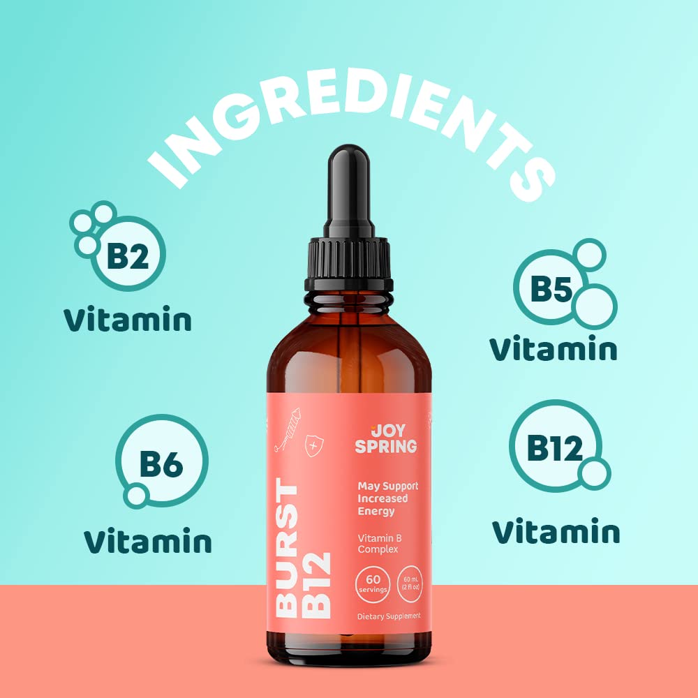 Buy Burst B Complex for Kids Organic Vitamin B Complex Liquid Kids