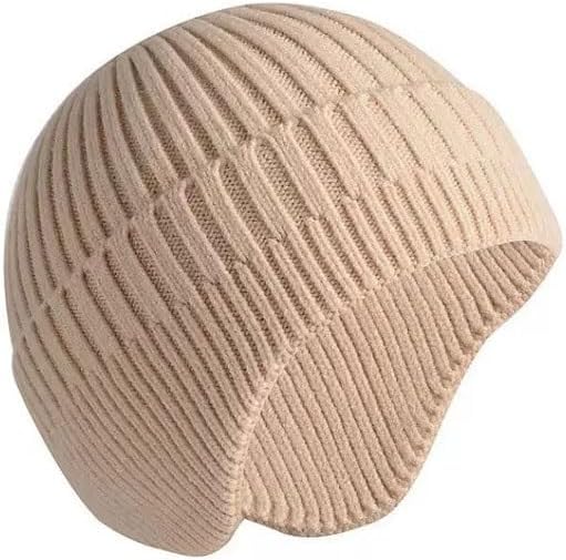 Men's Winter Woolen Cap Thickened Ear Protecting Cover Warm Caps