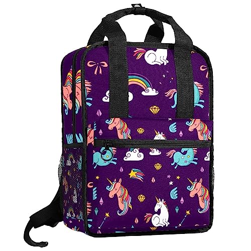 Sac à dos multicolore licorne cadeau anniversaire enfant idéal