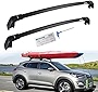 ISSYAUTO Roof Rack Cross Bars Compatible with Tucson 2016-2021, Cargo Bar Luggage Roof Rack Crossbar Roof Bars Cargo Rack Rooftop, Black