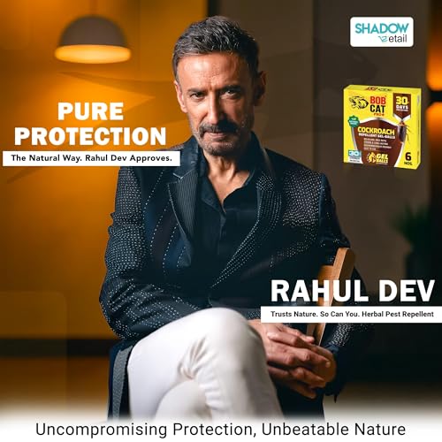 Image of Cockroach Repellent Gel | 100% Herbal & Natural | Most Effective Long-Lasting 30 Days Protection | Strong & Long-Lasting | Eco-Friendly | Easy to Use | For Car, Home, Warehouse, Factory & Office | Pack of 6 | FORMULATION 20X