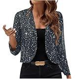 Ce haut de fête femme se marie aussi bien avec un jean pour un look cocktail qu'avec une jupe pour une tenue de soiree femme plus formelle. Sa coupe chic et ses paillettes vous offriront une confiance absolue. Un vêtement femme chic et élégant qui vous mettra en valeur à chaque occasion.