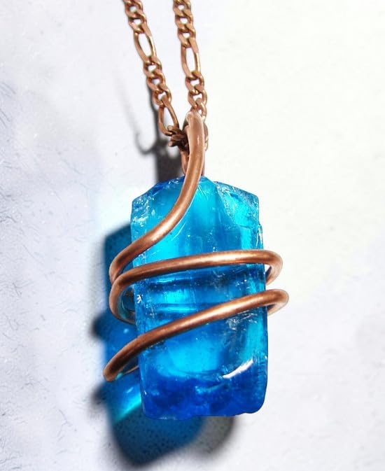 Gorgeous Genuine Monatomic Andara Crystal Pendant Copper #281