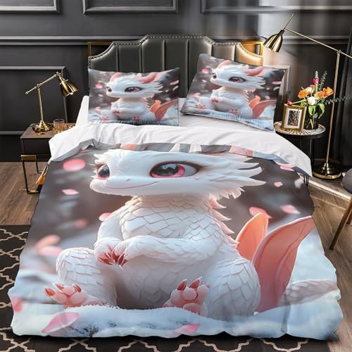 Parure de lit chien lunettes de soleil en microfibre 3D 200x200 cm