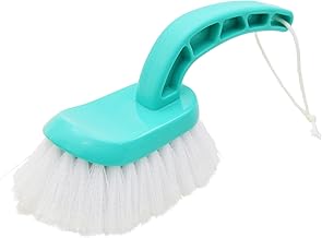 【Copa Official】Rubber Pon Bath Brush Hand Type - Removes Dirt with Just Water - Bath Cleaning Hot Water Scale Limescale Removal Rubber Brush Made in Japan (1, Green)
