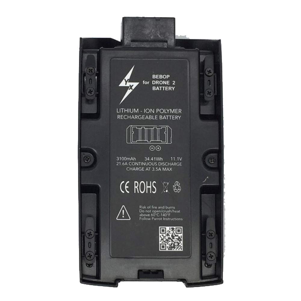 Batterie Lipo Parrot Bebop 2-4000 mAh 11.1 V batterie Lipo Rechargeable de mise à niveau pour pièces de quadrirotor RC batterie modulaire