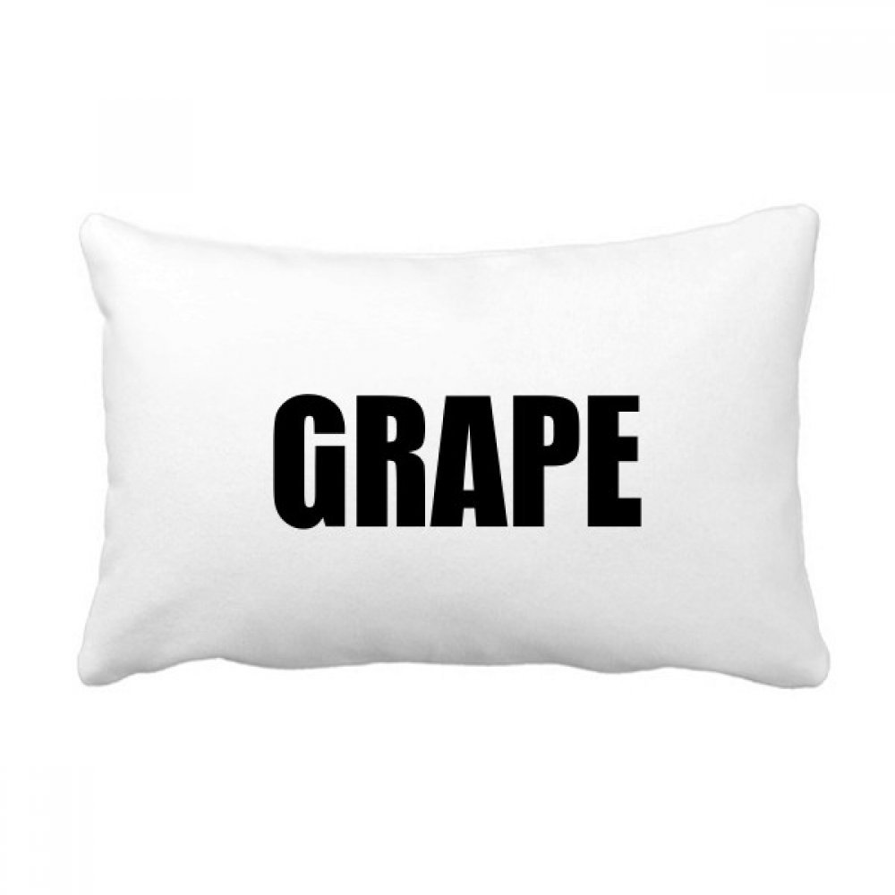 Coussin oreiller lombaire raisin fruit design multicolore pour canape 40x60 cm