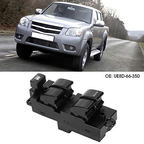 Power Window Switch UE8D-66-350 Car Front Left Driver Side Power Master Window Control Switch UE8D66350 for Ford Ranger for Mazda BT-50 2006 2007 2008 2009 2010 2011 2012 - Thumbnail 3