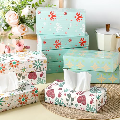 image for Yinder 12 Packs 1560 Sheets Soft Facial Tissues Box 2 Ply 130 Sheets P