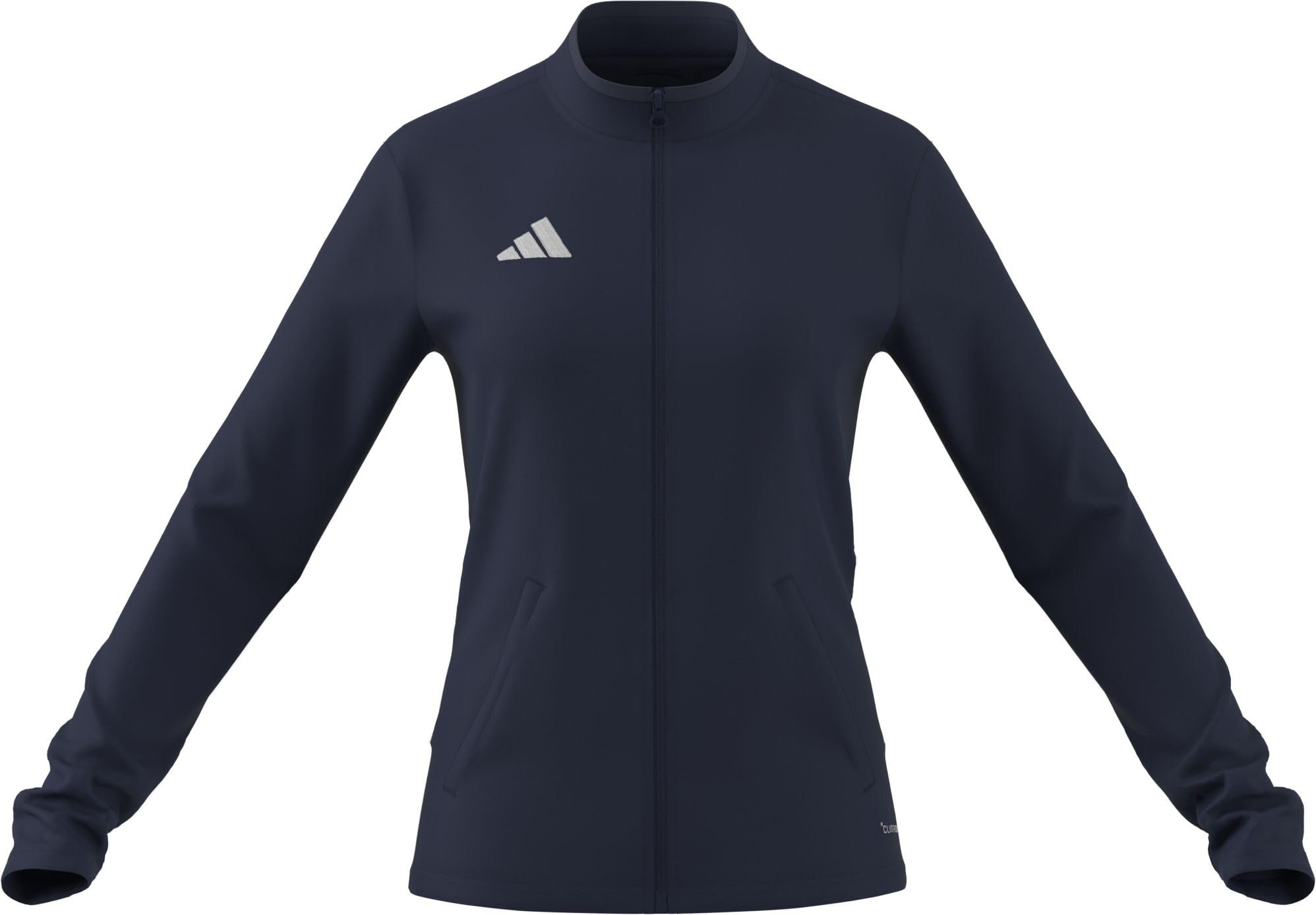 adidas Women's Entrada26 Track Sweatshirt, team navy blue 2/white, M Extra Tall