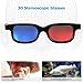 SUPVOX 10 Pack 3D Glasses Red Blue Anaglyph Lightweight Abs Frame with a-Grade Lenses Compatible with Tvs Monitors Projectors Home Theater 3D Movie Viewing
