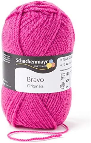 Schachenmayr Bravo, 50G neon Gelb Handknitting Yarns