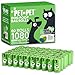 PET N PET 1080 Counts Large Green Dog Waste Bags Unscented 60 Rolls Doggie Refill Bags