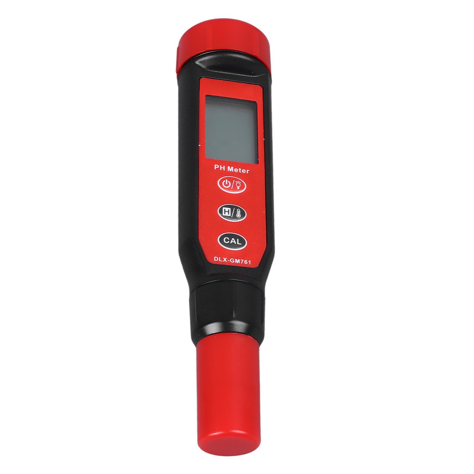 Ph Tester Pen Alta Sonda de Alta Precisión Impermeable Medidor de Calidad de Agua Portátil de Agua Portátil para Tierra para Tierra
