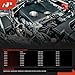 A-Premium Engine Crankcase Breather Hose Compatible with Nissan Frontier 2007-2019, Pathfinder 2005-2012, Xterra 2008-2015, NV1500 NV2500 NV3500 2012-2018 2020-2021, 4.0L