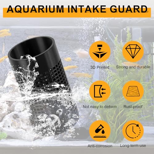 Image of Magluv Aquarium Intake Guard Fit for AquaClear 70 /110 Power Filter, Filter Intake Cover Replacement for Aquameta Aquarium Filter Intake Guard Protects Aquatic Life