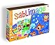 Sentosphere 3908801 Sablimage Sandbilder Bastelset für Kinder, Motiv Waldtiere, Kreativset, DIY, Bunt