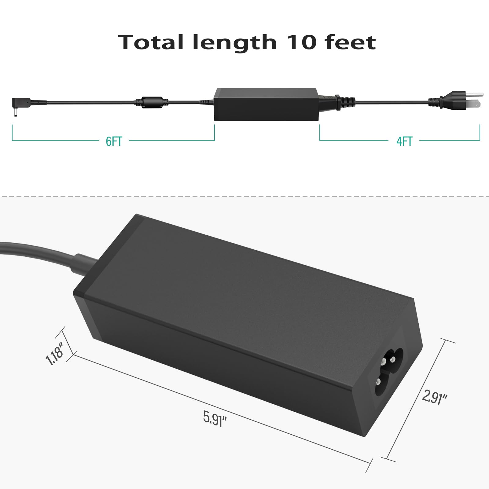 45W AC Power Charger Fit for Acer Adp-45fe f N19H1 N18Q13 N15Q9