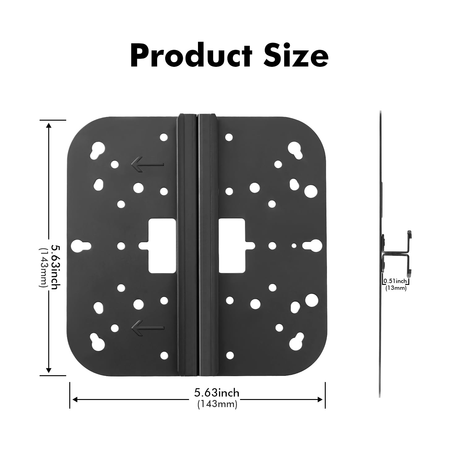 Kit di staffe di montaggio per punto di accesso wireless, per HP, Aruba AP-MNT-MP-E, metallo, supporto da parete, anello di serratura, cassetta degli attrezzi