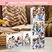 Vowcarol Photo Booth Frame 2x6 Picture Frame, Clear Acrylic Frame, Strong Magnetic 2x6 Acrylic Picture Frames, Free Standing Desktop Display- 1 Pack