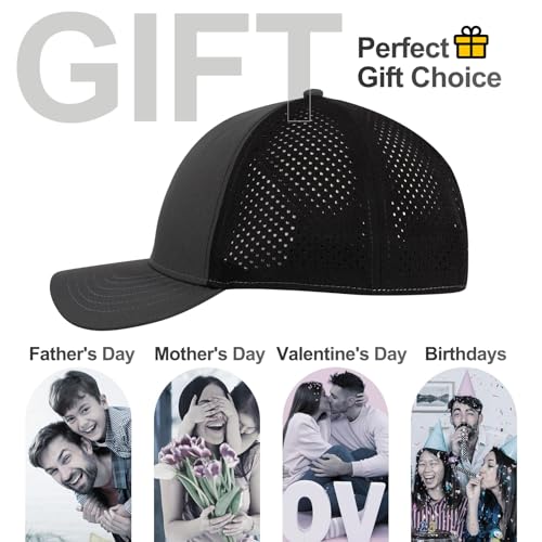 Image of LiuSuper XXL Baseball Cap - Quick-Dry Moisture-Wicking Hat for Big Heads (23.6 inch-25.6 inch) Sports Cap for Men Women