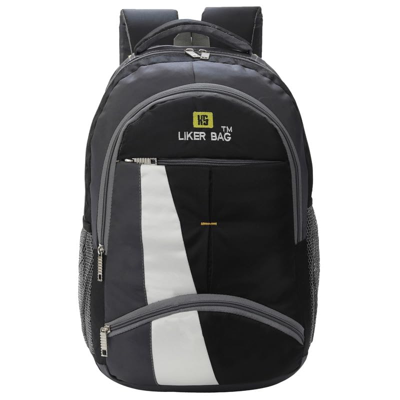 Large 35 L Laptop Backpack Spacy unisex backpack and reflective strip Black (B0DBL99CKW) Amazon Price History, Amazon Price Tracker