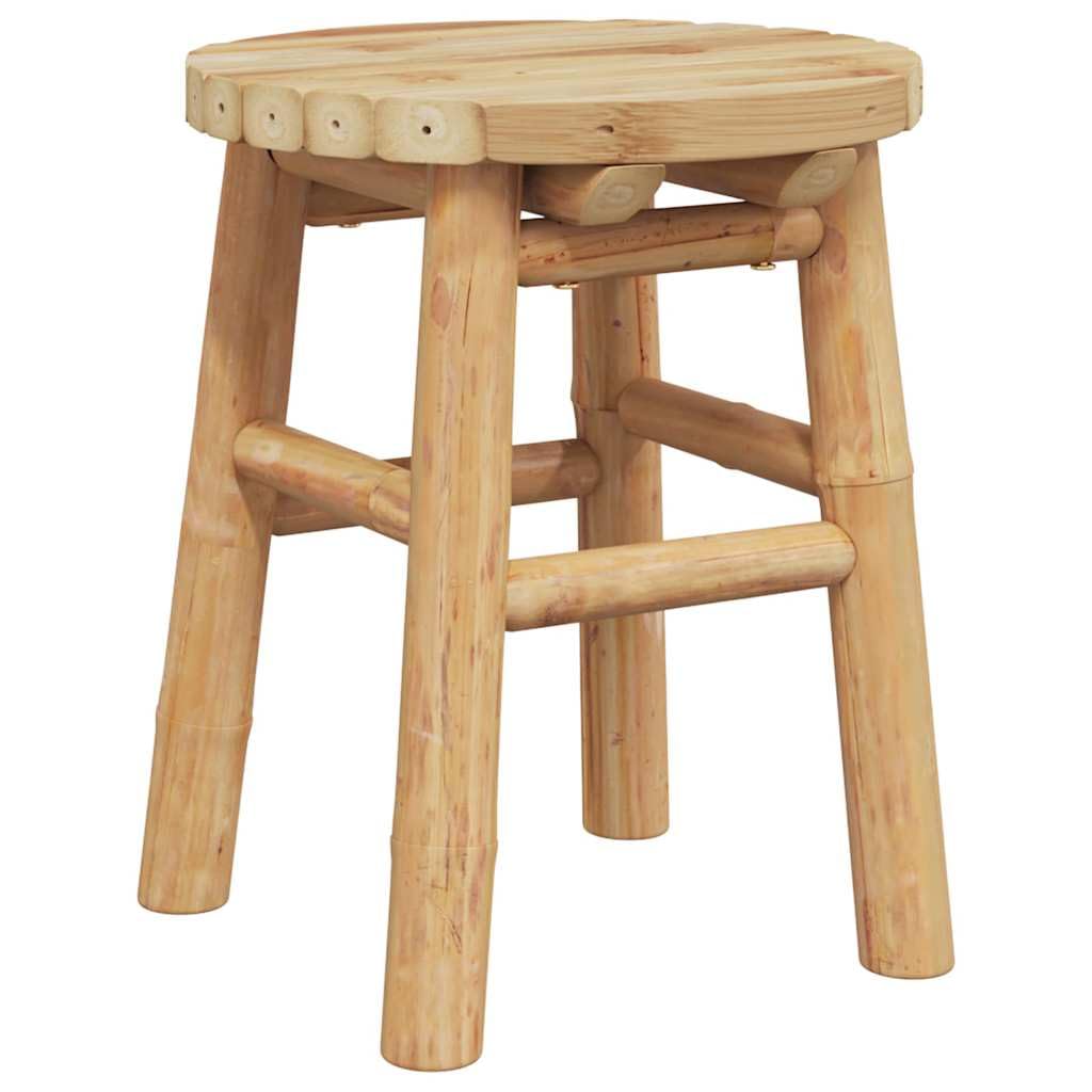 Taburete de bambú natural, 30 x 30 x 36 cm, bambú para adultos, mayores, hombres, mujeres,