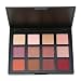 MISKOS 12 Color Nature Eyeshadow Palette Red Pigmented Shimmer Glow Eye Shadow Waterproof Makeup Pallet Naked Cosmetic Set