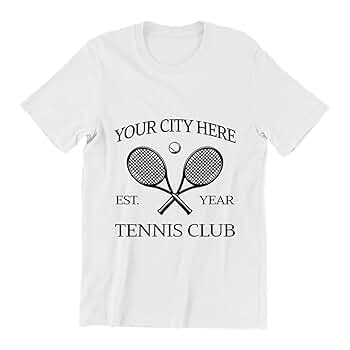 【YOURNUS】Tennis Club Over Half T-Shirt YOURNUS (ユアノス) - テニスクラブオーバー半袖Tシャツ