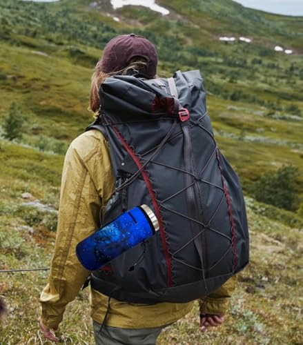 Image of Wanty Neoprene 20 Oz Insulated Water Drink Bottle Cooler Carrier Cover Sleeve Tote Bag Pouch Holder Strap for Climbing Cycling and Running Outdoor Activities