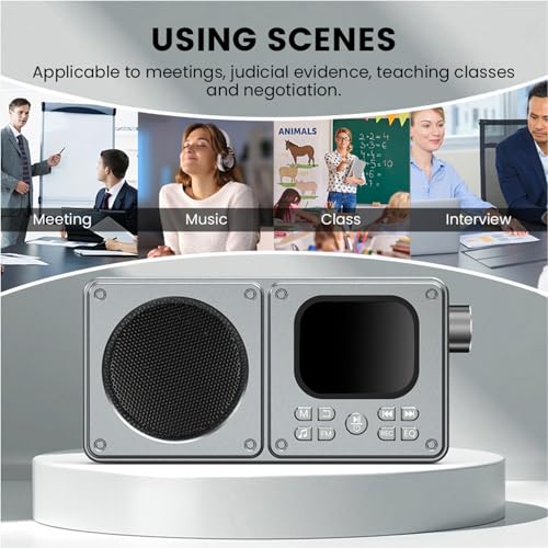 Radio portátil FM Tangxi con Bluetooth y reproductor MP3 miniatura 3