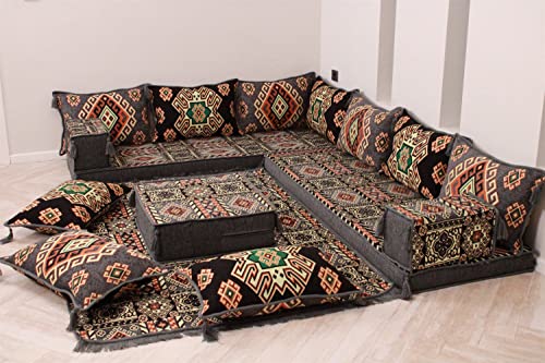 Arabic Majlis Sofa Set, Arabic Cushions, Modular Sofa, Moroccan Sofa, Furniture #TOP3