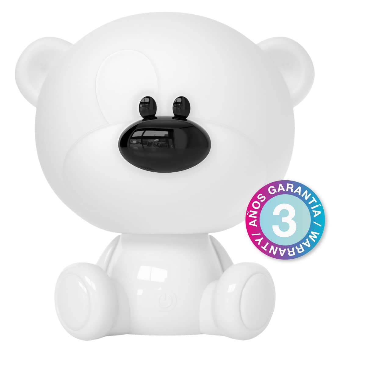 gsc evolution Luce notturna per bambini a LED Orsetto 2,5 W RGB + batteria ricaricabile per luce diurna Bianca