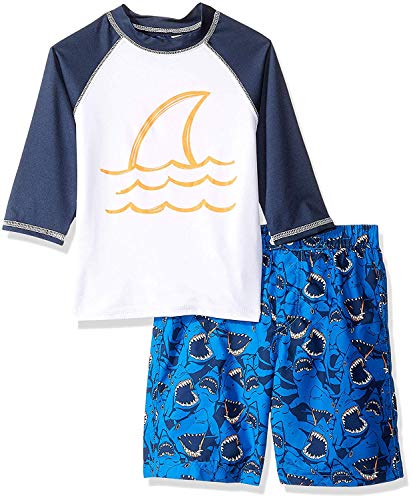 iXtreme Boys' Printed Rashguard Sets, Royal, 4