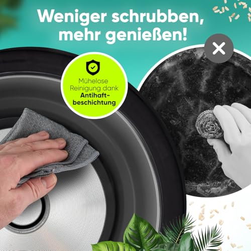 Cuociriso ProfiCook® | fino a 3 kg di riso | preparazione rapida | funzione di mantenimento in caldo | misurino e cucchiaio per il riso | cuociriso antiaderente | cuociriso con vaporiera | PC RK 1285 - immagine 6