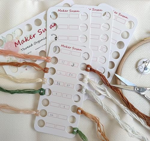 Maker Susan Kit De Agulhas De Ponto Cruz Douradas Dmc Tamanho 22-24-26 (Pacote Com 3), Agulhas De Mã