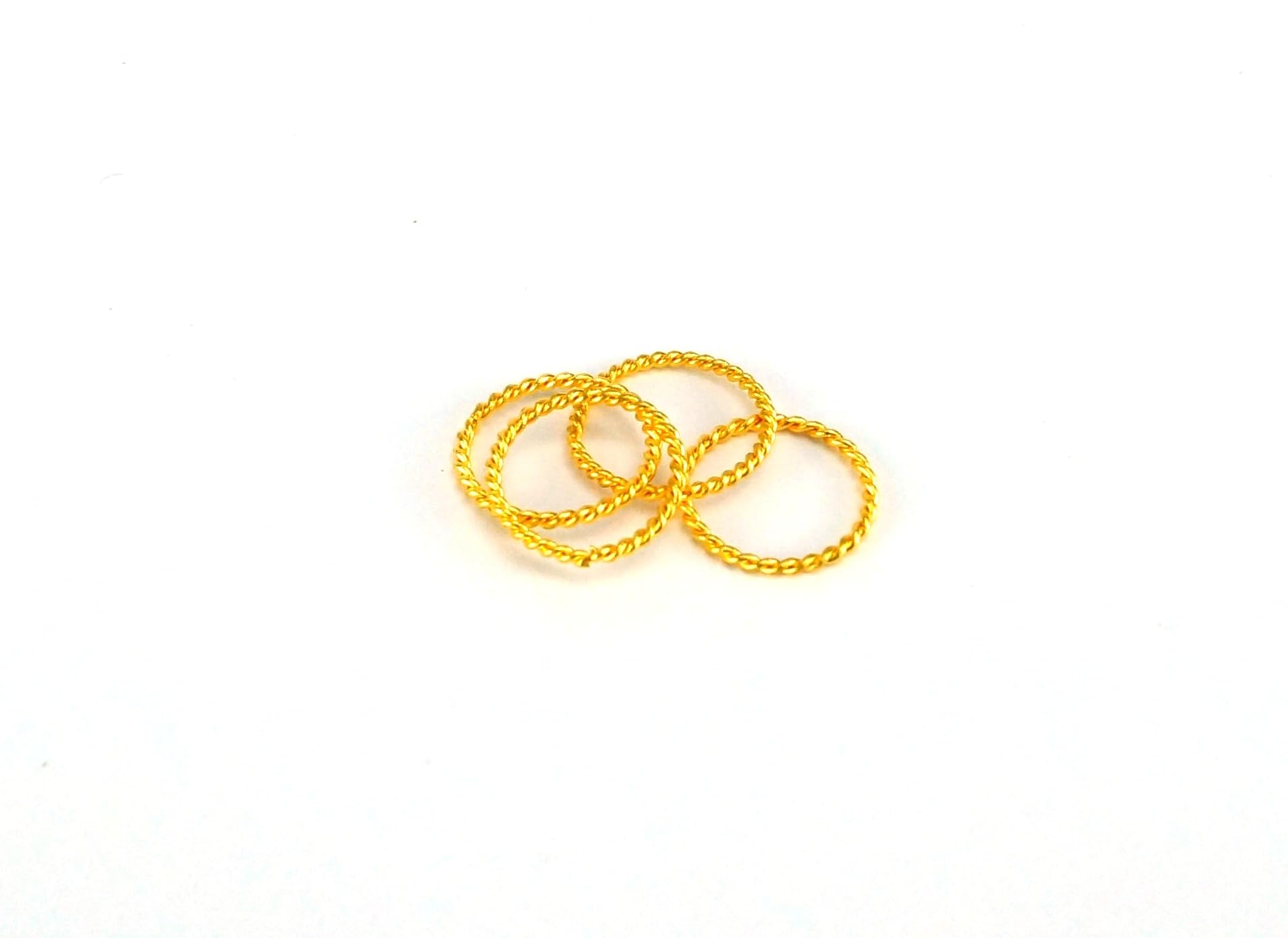 Panchaloha Toe Ring for Thin & Delicate Twisted Rings