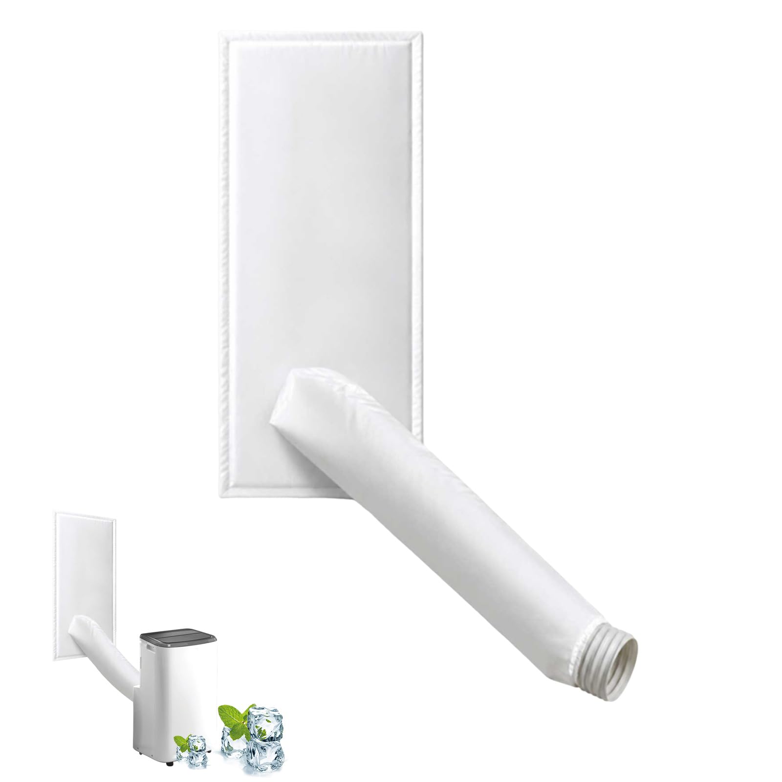 Corlidea Air Conditioner Caulking Kit, Air Conditioner Window Seal Kit Works with All Mobile Air Conditioning Units and Tumble Dryer, Easy Installation