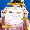 FACETORY Dream Garden Elderflower Mask (Pack of 5)- Rejuvenating, Illuminating, Hydrating Facial Sheet Mask