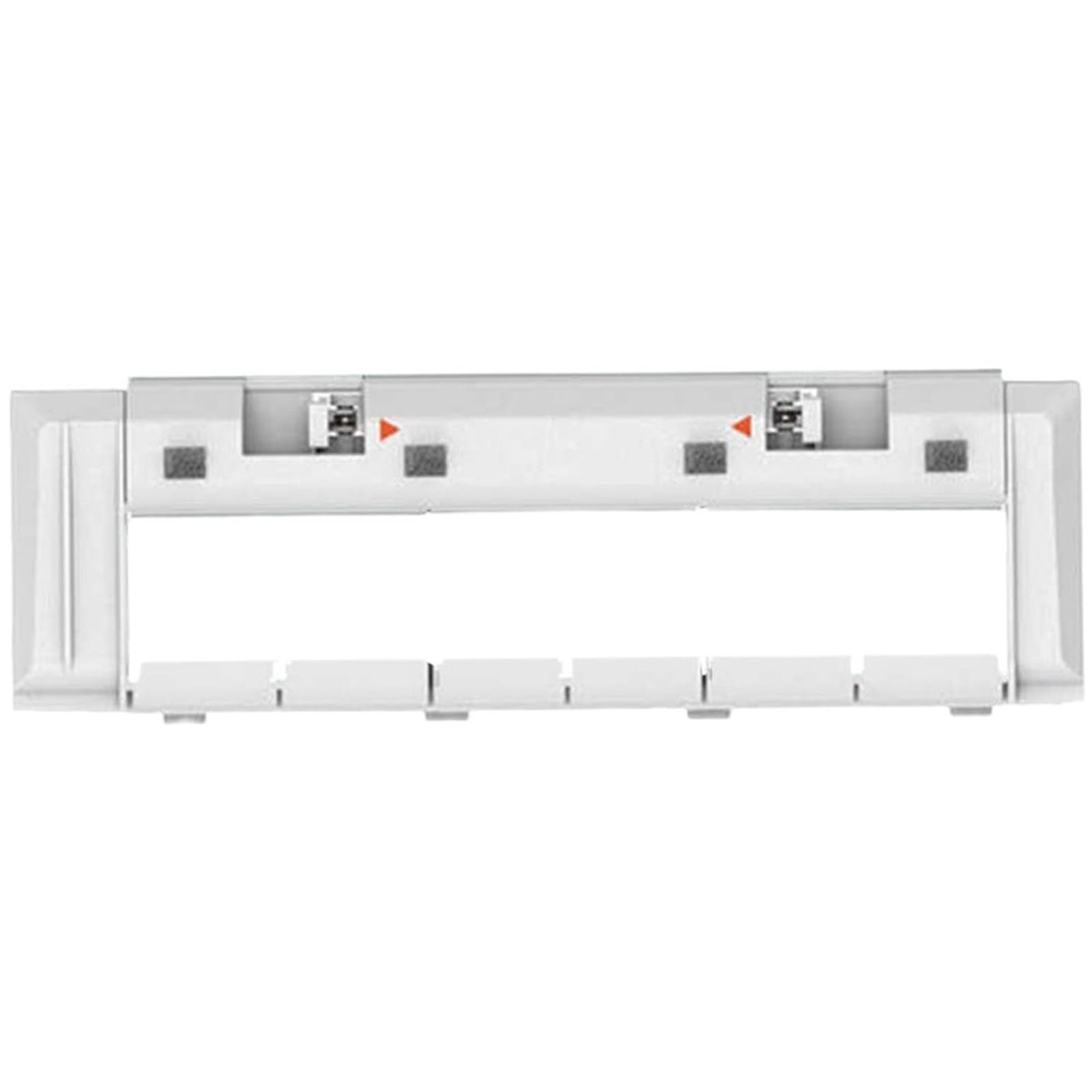 Genterun White None For Model 1T And 2C Robotic Vacuum Cleaner Main Brush Cover Replacement(White None)