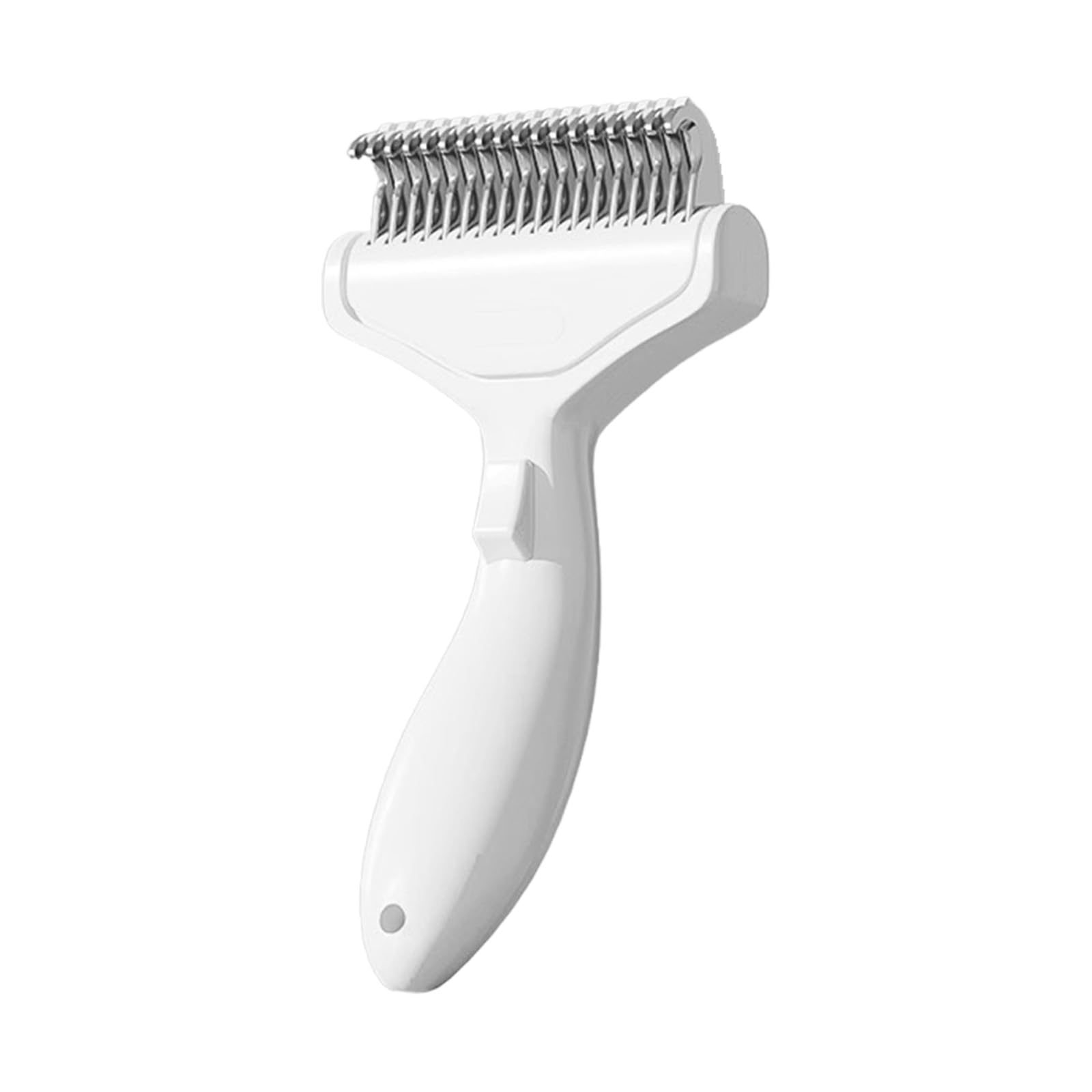 YUXITA Professional Pet Hair Removal Comb For Dog Cats With Stainless Steel Detangling Teeth Ergonomic Handle Grooming Supply