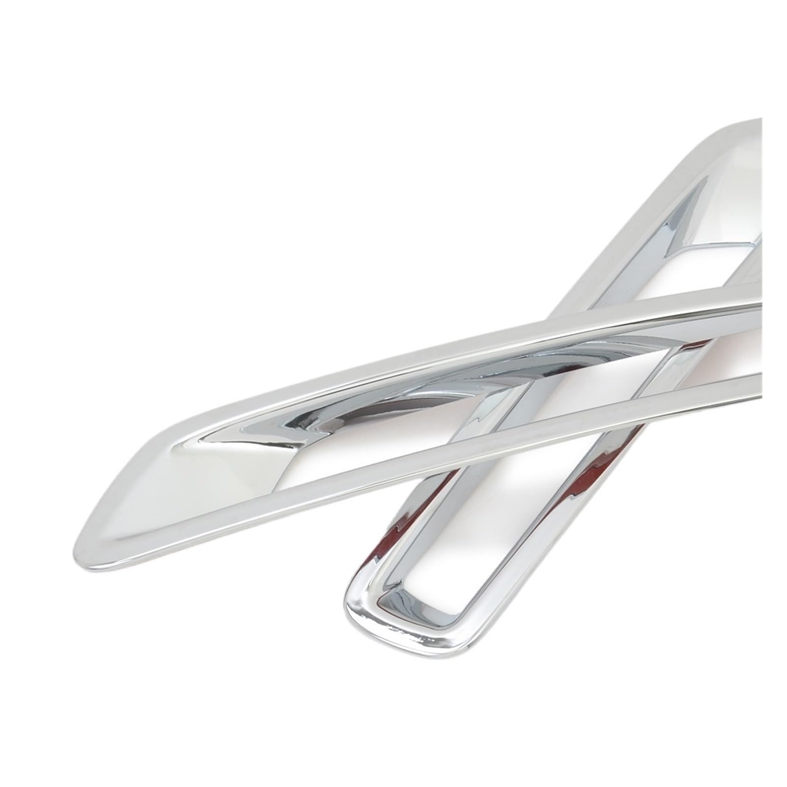 Car Rear Bumper Fog Light Lamp Cover Trim, Fit For Nissan, Leaf 2017-2019 Chrome Tail Foglight Bezel Molding Trims Accessories Osłona tylnego światła