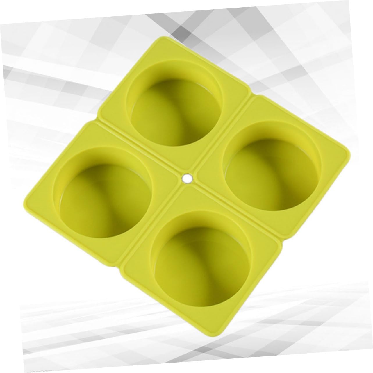 DOITOOL 2pcs Handmade Round Silicone Soap High Temperature Easy Release Cavity Design for Soap Making Random for Crafting and Gifting