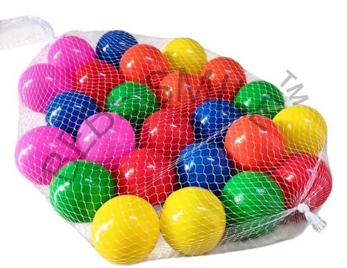 Image of 6 CM Pack of 240 Pcs from Direct Manufacturer of Soft Colorfull Plastic Balls and Multicolor Pool Pit Balls and Childrens to Identify The Colours