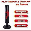 Inflatable-Kids-Punching-Bags-with-Stand-64-Inch-Freestanding-Punching-Bag-for-Kids-and-Adults-Kids-Kickboxing-Bop-Bag-Immediate-Bounce-Back-for-Karate-Taekwondo-MMA-Red-Red Inflatable Kids Punching Bags with Stand, 64 Inch Freestanding Punching Bag for Kids and Adults, Kids Kickboxing Bop Bag Immediate Bounce-Back for Karate, Taekwondo, MMA (Red) (Red) (Black)